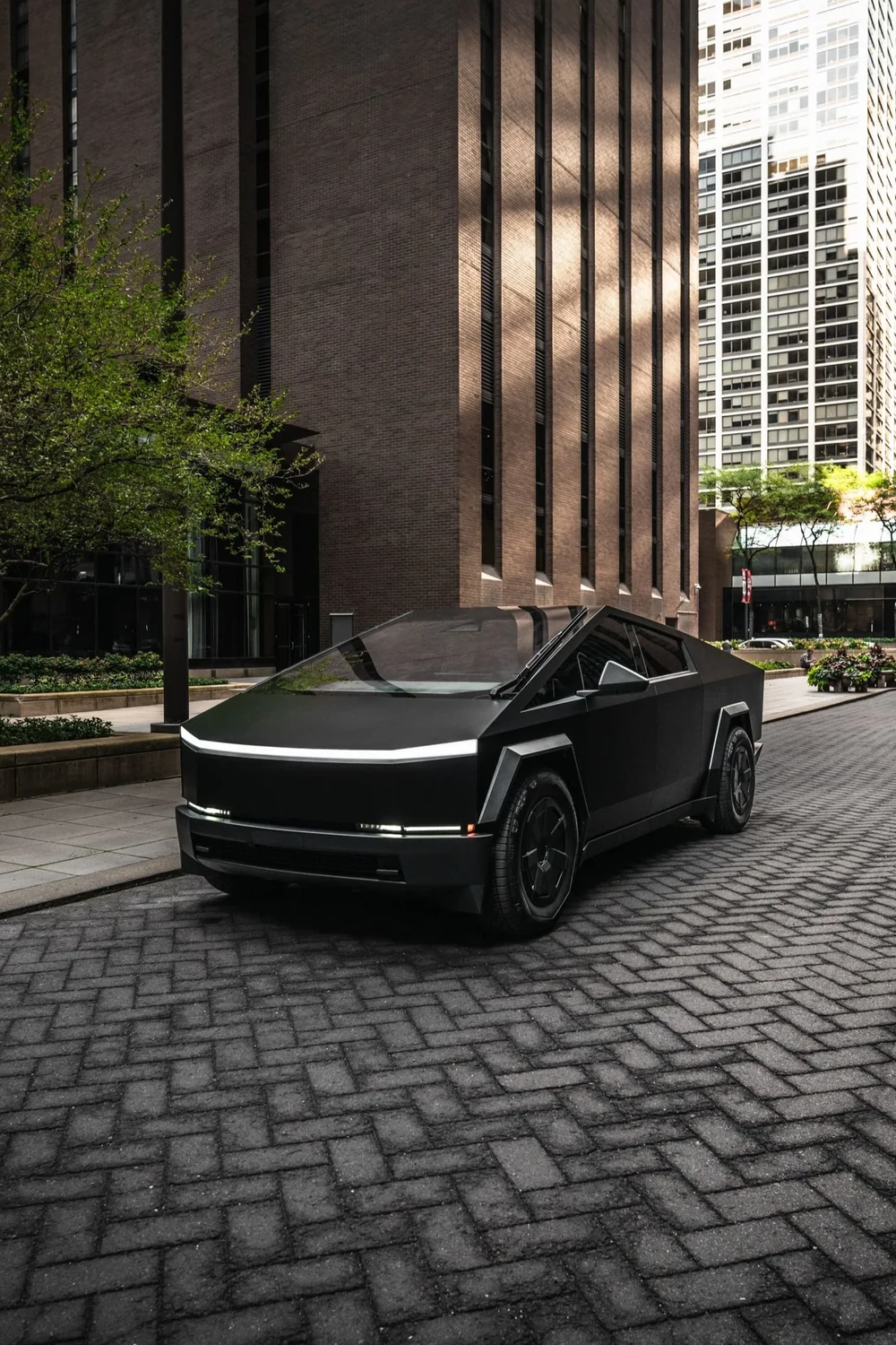 Tesla Cybertruck - Satin Black — Axel Luxury Chicago