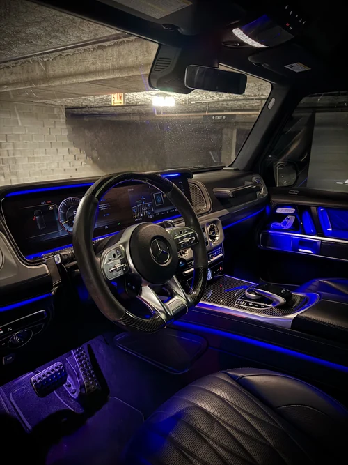 Mercedes-AMG G63 - White interior — Axel Luxury Chicago