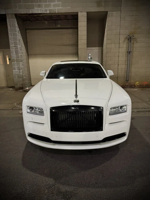 Rolls-Royce Wraith exterior front view — Axel Luxury Chicago