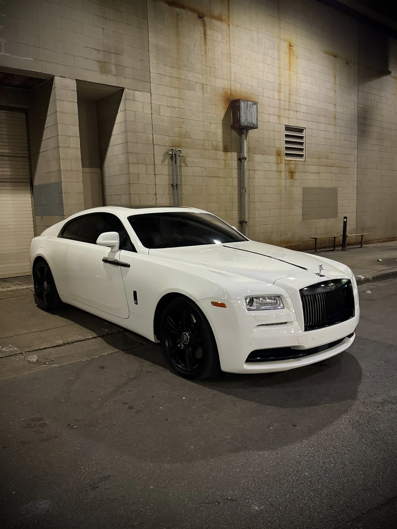 Rolls-Royce Wraith available for Chicago wedding rentals from Axel Luxury