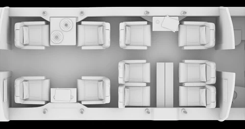 Falcon 2000 — Heavy Jet photo 4 — Axel Luxury private jet charter