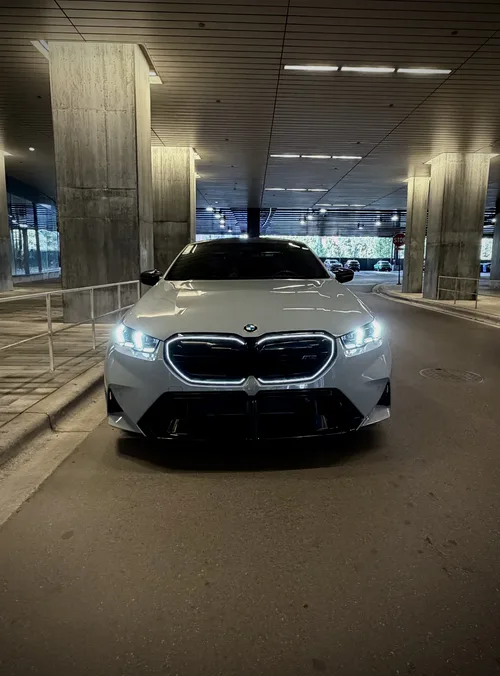 BMW M5 exterior front view — Axel Luxury Chicago