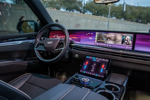 Cadillac Escalade interior — Axel Luxury Chicago