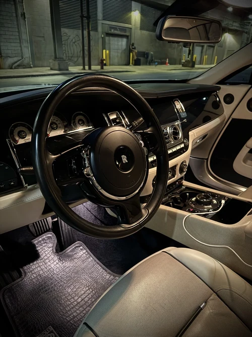 Rolls-Royce Wraith exterior front view — Axel Luxury Chicago
